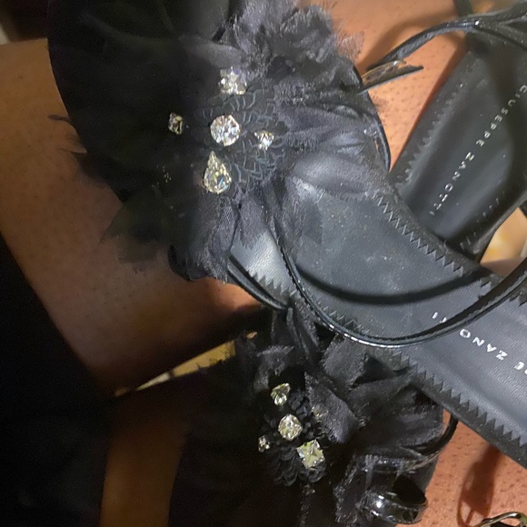 Floral Diamond Giuseppe Heels - Picture 3 of 5
